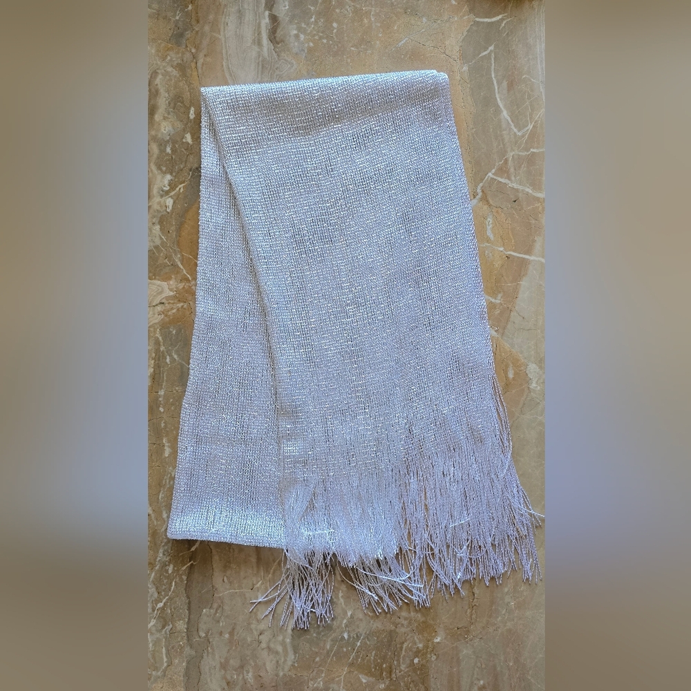 2 Chic Metallic Scarf